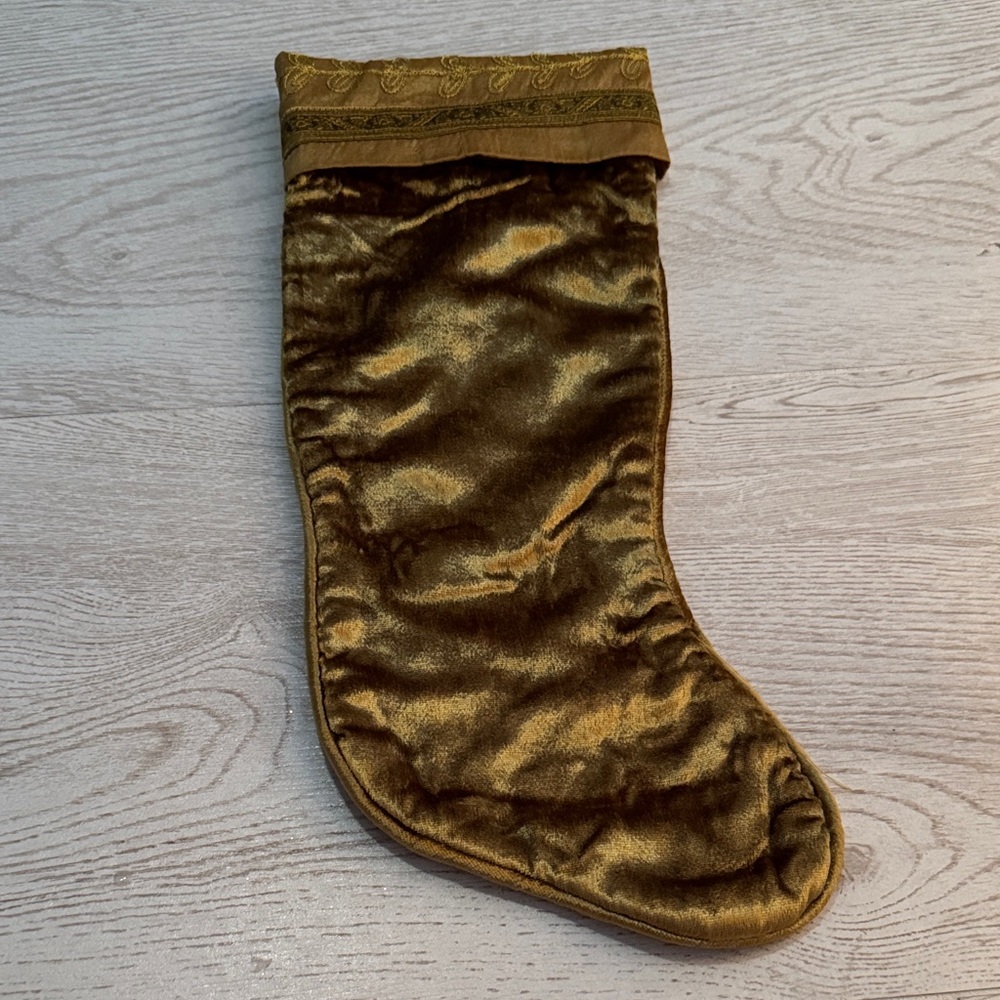 Velvety Christmas Stocking  🎄